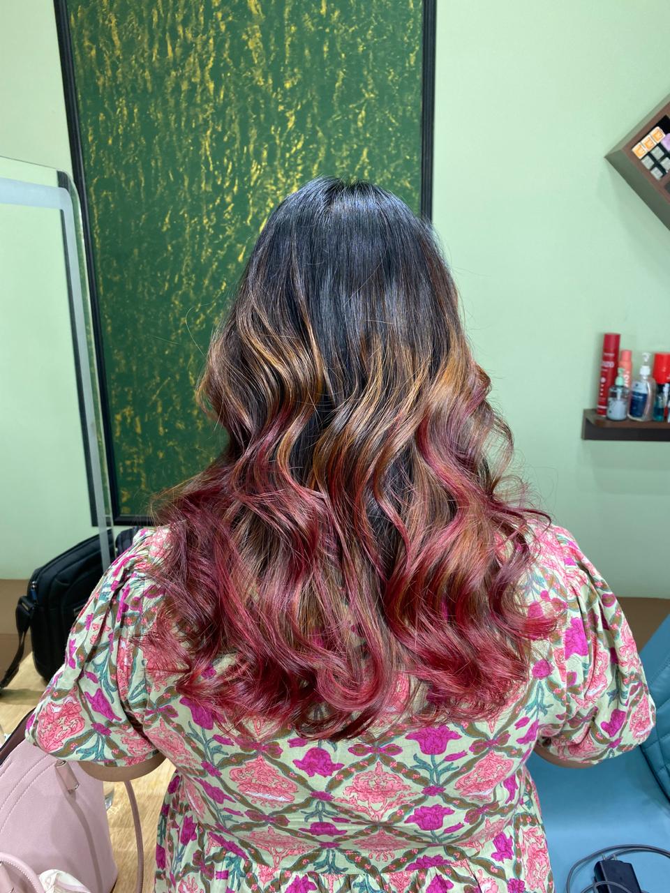 Creative Coloring at Bristol Salon Trichy