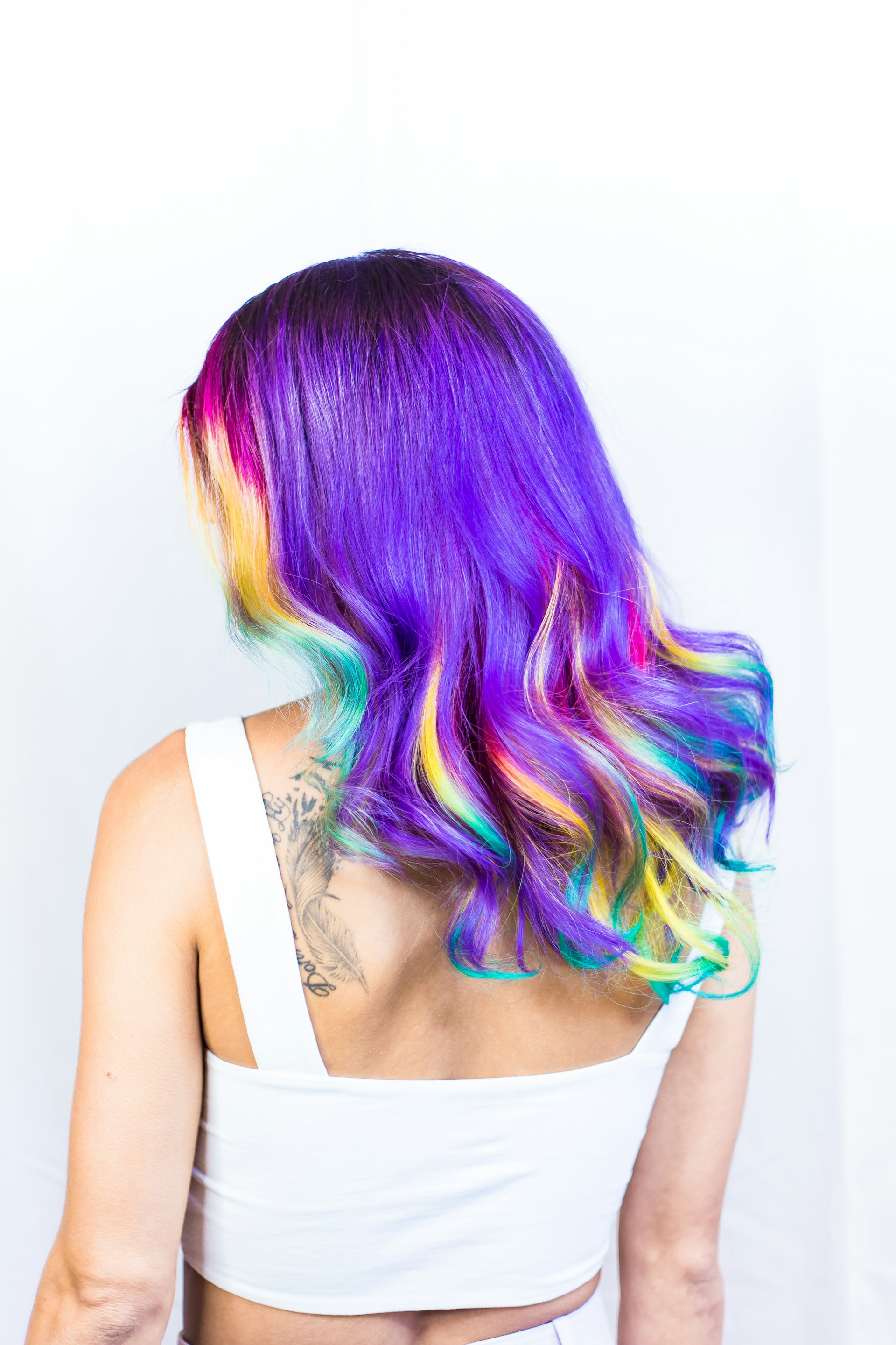 Hair Coloring at Bristol Salon Trichy